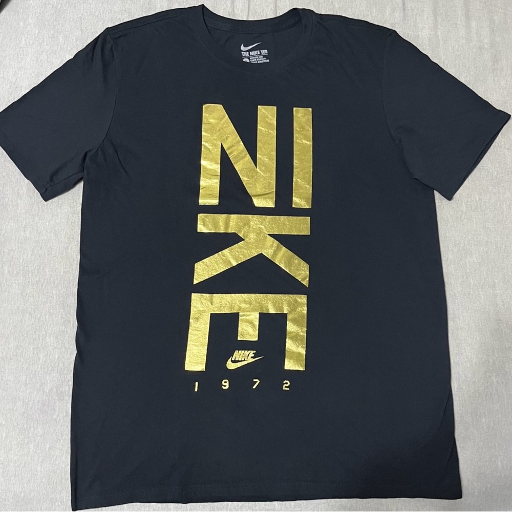 Black & Gold Nike Tee